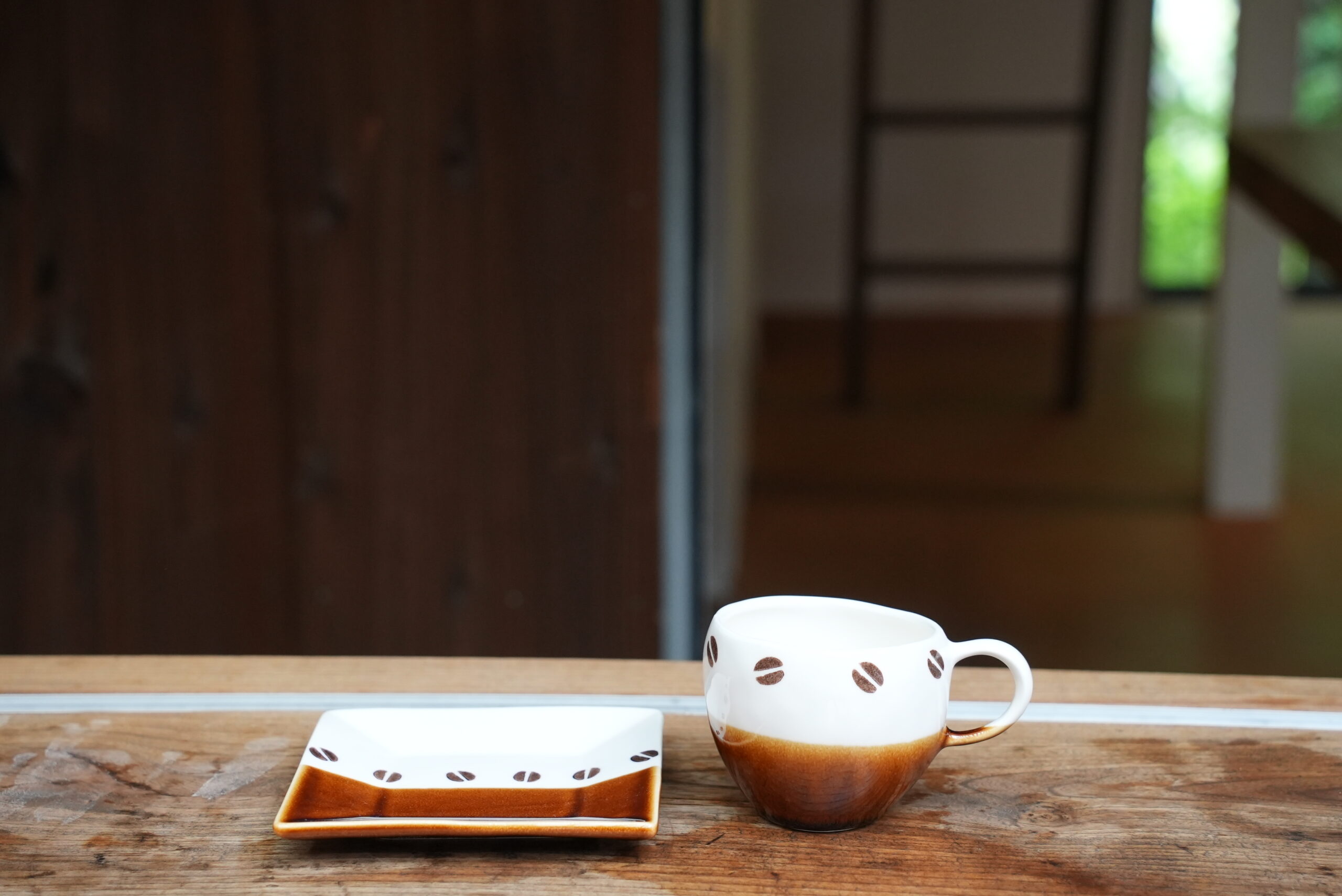 BEANS 美濃焼/スクエアプレート